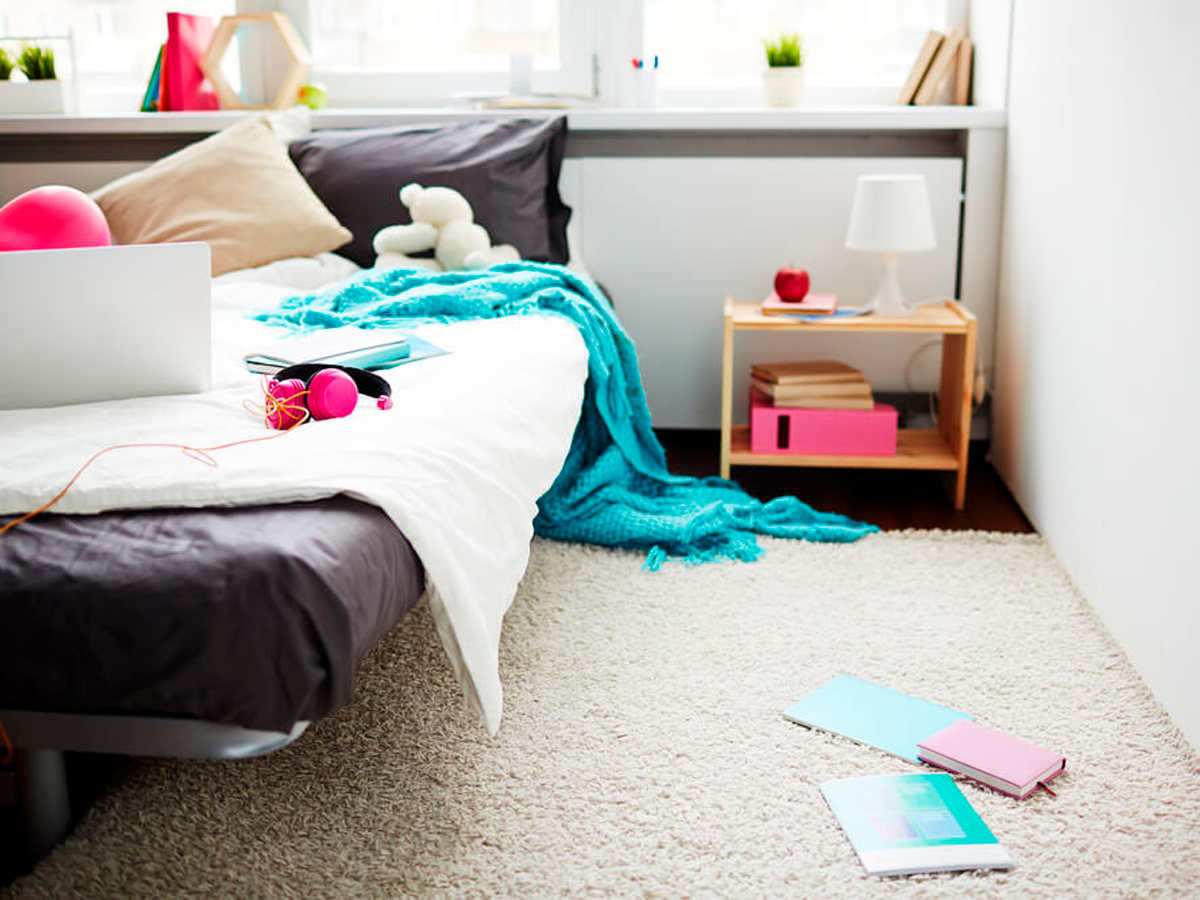 Bedroom and Living Room Detailed Cleaning
